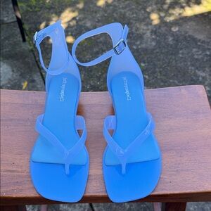 Jeffrey Campbell Light Blue Ankle Strap Sandals